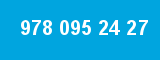 978 095 24 27 978 095 24 27
